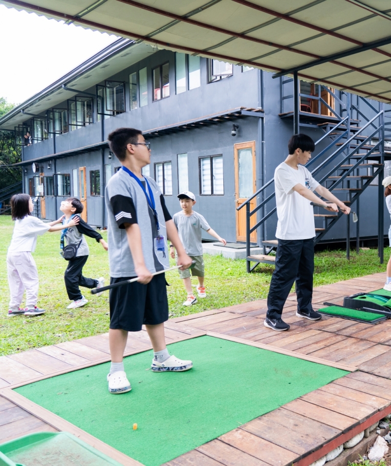 フィリピン留学 Cebu21 - Baguio JIC Premium campus-Golf-23